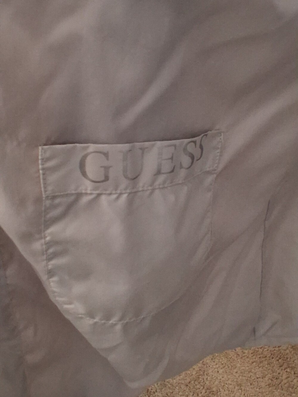 GUESS DUCK FEATHER DOWN PUFFER JACKET - Picture 3 of 10